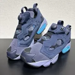 極美品★ Reebok ポンプフューリー DV7168 27cm ネイビー