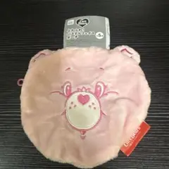 ガチャガチャ☆ケアベア☆ふわふわフェイスポーチ☆チェリーベア