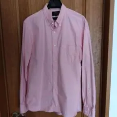 ビームスプラス　オックスフォードシャツ　サイズM　ピンク