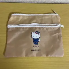AIGLE × HELLO KITTY ポーチ