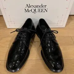 未使用　イタリア製　Alexander McQUEEN 超高級レザーシューズ 革 未使用 イタリア製 Alexander McQUEEN 超高級レザーシューズ 革