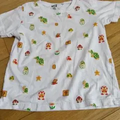 ユニクロ Tシャツ 110 マリオ