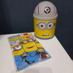 【ミニオングッズセット】ミニオン缶＆ミニタオル