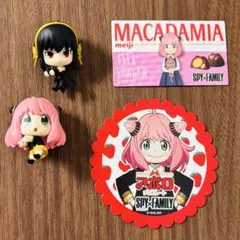 SPY×FAMILY ハグコット & ローソン・明治コラボ マグネット