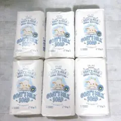 ゴートミルクソープ シアバター 固形石鹸 90g ヤギミルク　6個セットのサムネイル