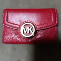 マイケルコース赤 レザー キーケース フラップ式6連最終価格‼️