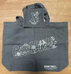 SESAME STREET & X-GIRL トートバッグ1個