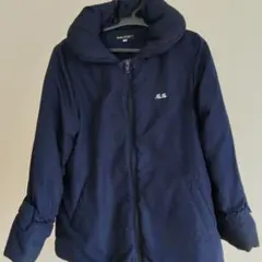 BeBe ネイビー 中綿ジャンバー 140