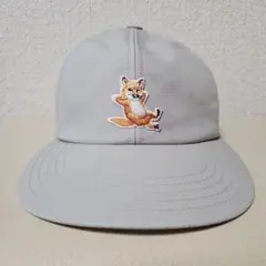 未使用 MAISON KITSUNE メゾンキツネ ベースボールキャップ MAISON KITSUNE メゾンキツネ ベースボールキャップ/CAFE