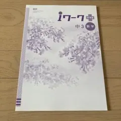 iワーク プラス 中3 数学 回答付(数研)