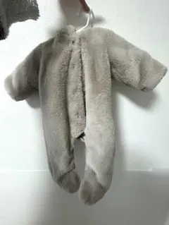 フリース フード付き ベージュ アウターのサムネイル