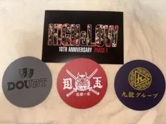 HiGH&LOW コラボカフェ ポストカード DOUBT 達磨一家 九龍グループ