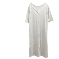 ユニクロ/UNIQLO V カーディガン Ｖネック ロング丈 シンプル Mサイズ