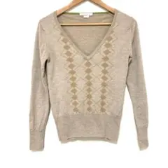 JOHN SMEDLEY Vネックセーター　Sサイズ