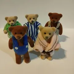 レア1999年マクドナルドハッピーセットテディベア フィギュア8体 平成レトロ