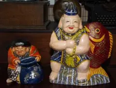 郷土玩具】富山土人形 大黒恵比寿 - メルカリ