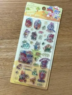 ズートピア 立体シール ぷくぷくシール 硬い