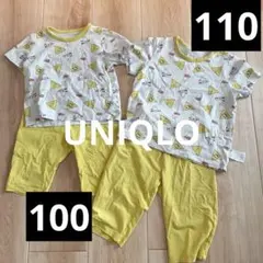 ユニクロ　ベビー　キッズ　パジャマ　ミッフィー　100 110 お揃い