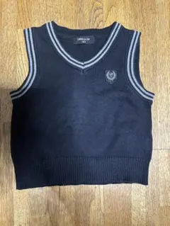 【COMME CA ISM】100cm 黒 ベスト