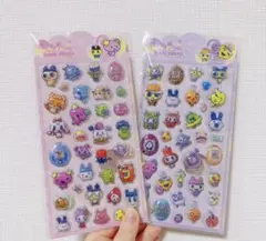 セール　2枚セット　きゅんポップシール　たまごっち　シール交換　手帳