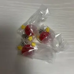 匿名配送 ポケモン めじるしアクセサリー2 ビビリダマ ３個セット