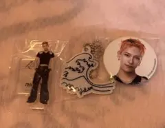 池﨑理人　ミニアクスタ　缶バッジ　キーホルダー　セット