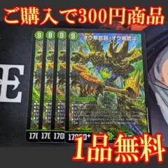 25EX1【4枚】オウ華武器オウ禍武斗 3
