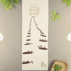 となりのトトロ　ネコバス　手拭い