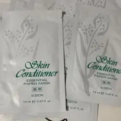 アルビオン薬用スキンコンディショナー エッセンシャル ペーパーマスク N 12枚