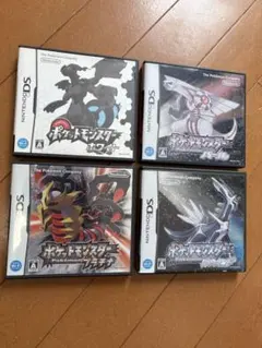 任天堂DS ポケットモンスター 4本セット 美品