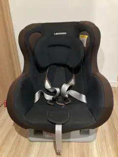 LEAMAN チャイルドシート ISOFIX 黒茶