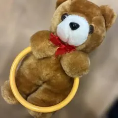 くまのぬいぐるみ タオルハンガー