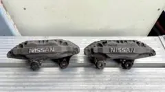 NISSAN 4POT ブレーキキャリパー HCR32 スカイライン　タイプM NISSAN 4POT ブレーキキャリパー HCR32 スカイライン タイプM - メルカリ
