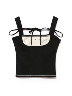 ⭐️正規品⭐️ andmary Luca stitch tops ブラック ANDMARY Luca stitch tops ブラック - メルカリ
