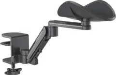 アームレスト ブラック 360度回転 6段階調整