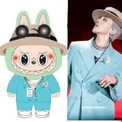 Labubu BIGBANG G-DRAGON ジヨン着用風 ぬいぐるみ服 7点 - メルカリ