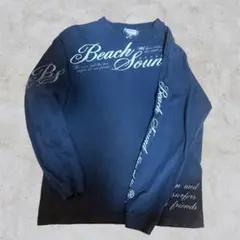 長袖ロンTシャツ ダークグレー