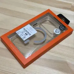 UNiCASE iPhone17pro MagSafe クリアケース シルバー