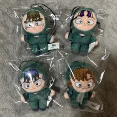 ほわぬい 善法寺伊作 潮江文次郎 立花仙蔵 七松小平太 食満留三郎 劇場版 忍たま乱太郎 ほわぬいvol.2｜商品情報｜バンプレスト