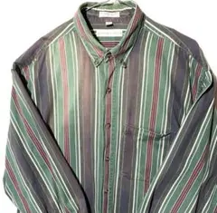 GEOFFREYBEENE XL 長袖 ストライプ 90年代 シャツのサムネイル