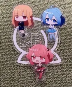 カラフルピーチ えと るな のあ アクリルスタンド しまむら - メルカリ