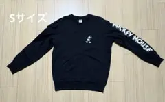 UNIQLOトレーナー ミッキーマウス S ブラック