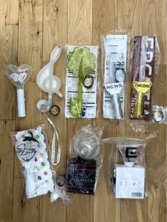 NEWS ペンライト　8本　まとめ売り　増田貴久　加藤シゲアキ　小山慶一郎