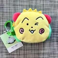 コジコジ カラビナ付きふわミニポーチ とくい顔　ミニポーチ　カラビナ