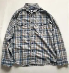 00s Patagonia オーガニックコットン シャツ M バックショットのサムネイル