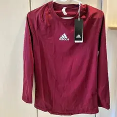 adidas mi ASK LS M 長袖インナーシャツ ボルドーのサムネイル