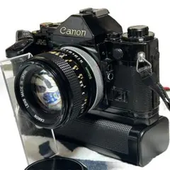 ボディ番号注目CANON A-1ブラック　モータードライブＭＡ　ズーム付極美品 2025年最新】キャノン モータードライブ MAの人気アイテム