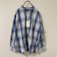 CIAOPANIC TYPY ボリュームスリーブバンドカラーシャツ チェックのサムネイル