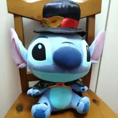 ディズニーストア 2024 ハロウィン スティッチ 骨 ガイコツ セット
