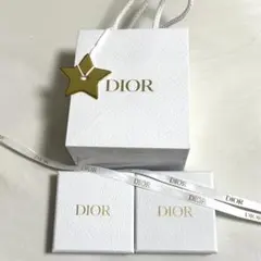 DIOR ショップ袋 小箱セット リボン付き